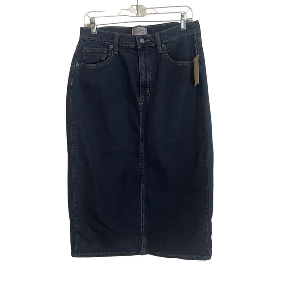 Universal Thread Black Wash Denim Skirt Size 8 NWT - Picture 10 of 10